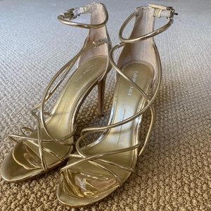 GIANNI BINO gold shoes